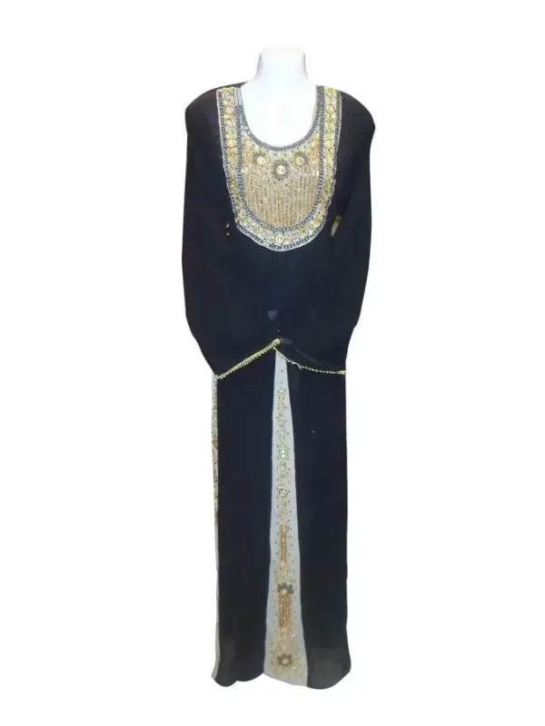 Picture of Radhe Designer Multicolor Georgette Kaftan Dress for Women - F3729