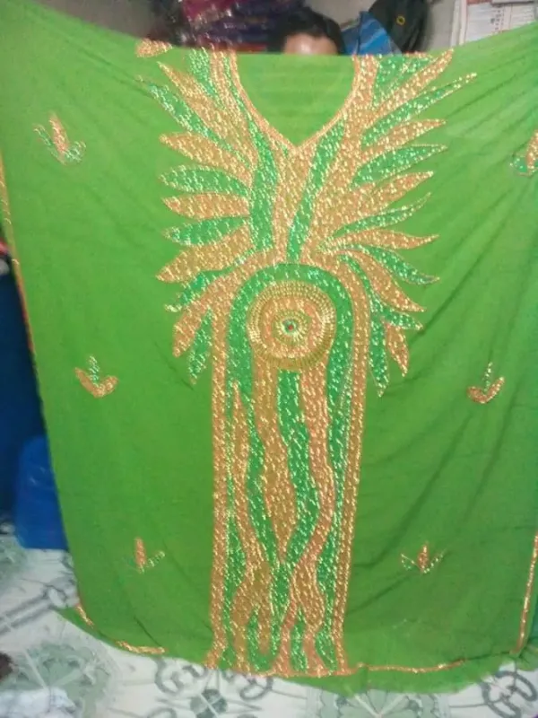 Picture of Radhe Designer Multicolor Georgette Kaftan Dress for Women - F9196