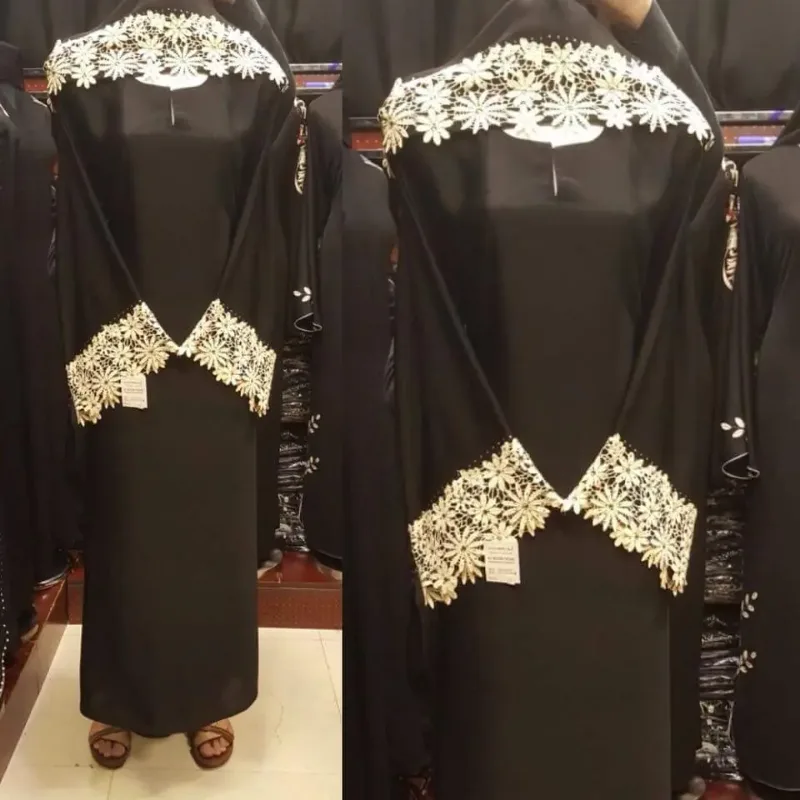 Picture of Elegant Purple Georgette Caftan Dress for Women