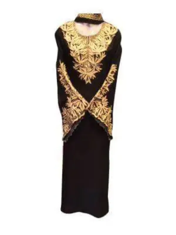 Picture of Polished Multicolor Georgette Dubai Style Kaftan for Women