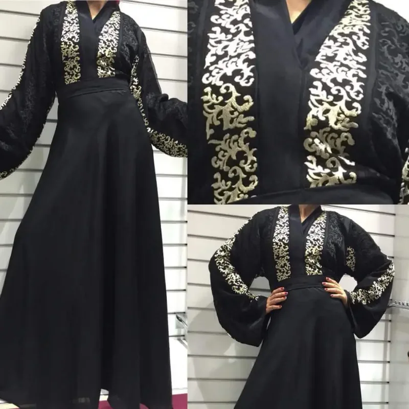 Picture of Radhe Designer Multicolor Georgette Kaftan Dress for Women - F2754