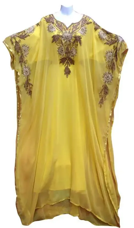 Picture of Radhe Designer Black Georgette Kaftan Dress for Women - F9665