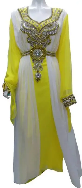 Picture of Radhe Designer Blue Georgette Kaftan Dress for Women - F9201