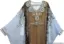 Picture of Blue Georgette Arabian Abaya Dress for Women - Elegant Style
