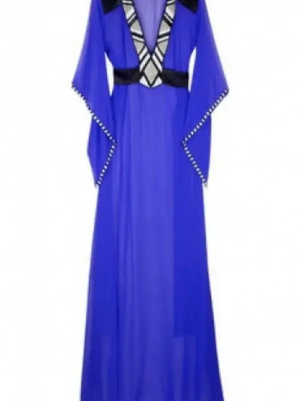Picture of Radhe Designer Multicolor Georgette Kaftan Dress for Women - F9214