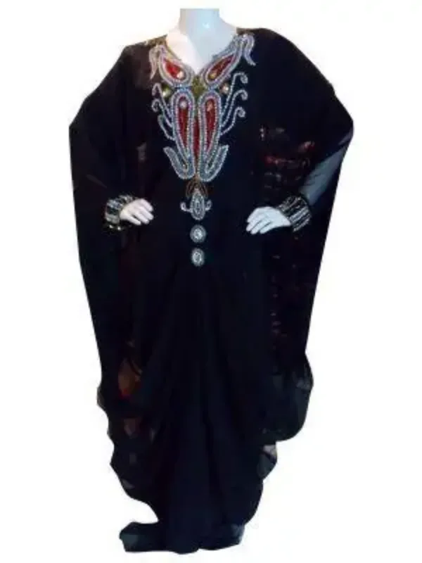 Picture of Radhe Designer Multicolor Georgette Kaftan Dress for Women - F9213