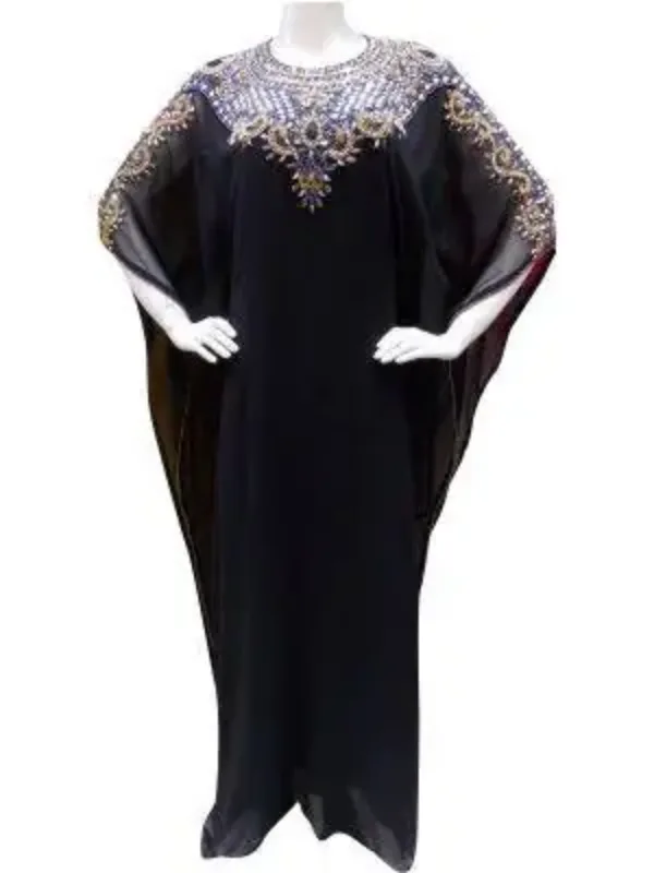 Picture of Radhe Designer Multicolor Georgette Kaftan Dress for Women - F9217