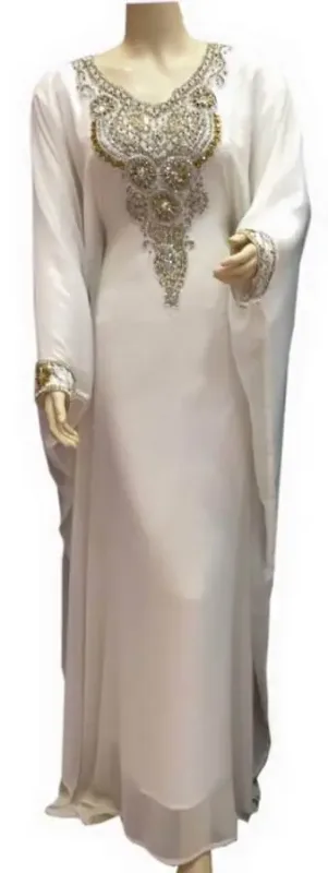 Picture of Radhe Designer Blue Georgette Kaftan Dress for Women - F9218