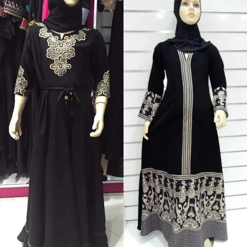 Picture of Radhe Designer Multicolor Georgette Kaftan Dress for Women - F2397