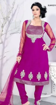 Picture of indian pakistani salwar kameez/casual dress semi stich 