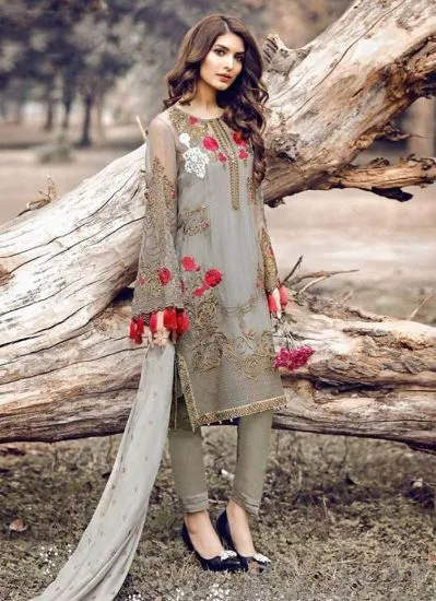 Picture of pakistani bollywood designer dress suit indian ethnic p