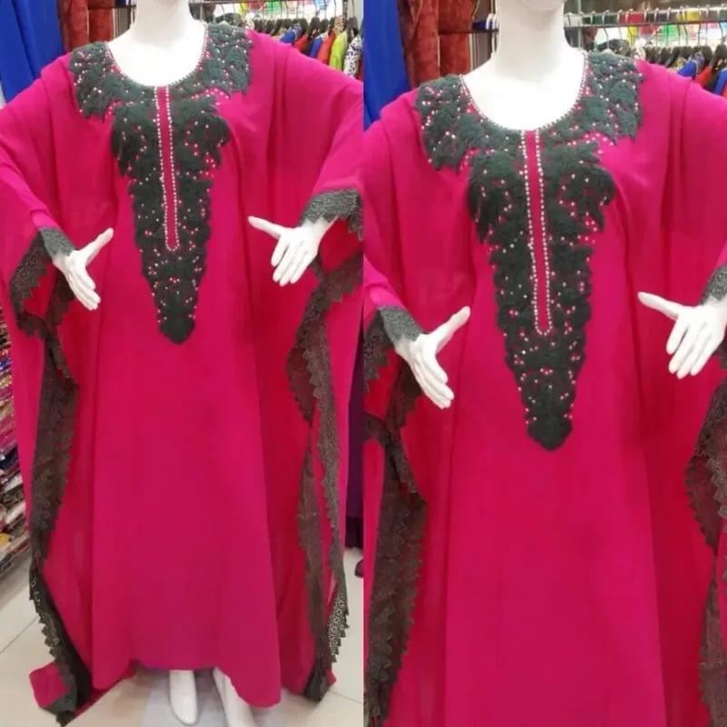 Picture of Radhe Designer Multicolor Georgette Kaftan Dress for Women - F2436