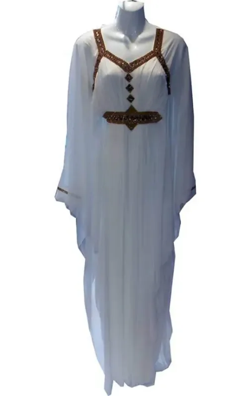 Picture of Radhe Designer Black Georgette Kaftan Dress for Women - F9270