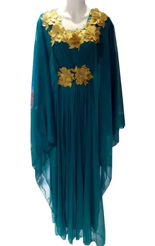 Picture of Radhe Designer Multicolor Georgette Kaftan Dress for Women - F9268