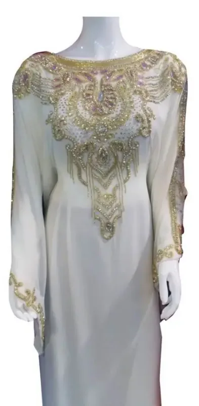 Picture of Radhe Designer Blue Georgette Kaftan Dress for Women - F9269