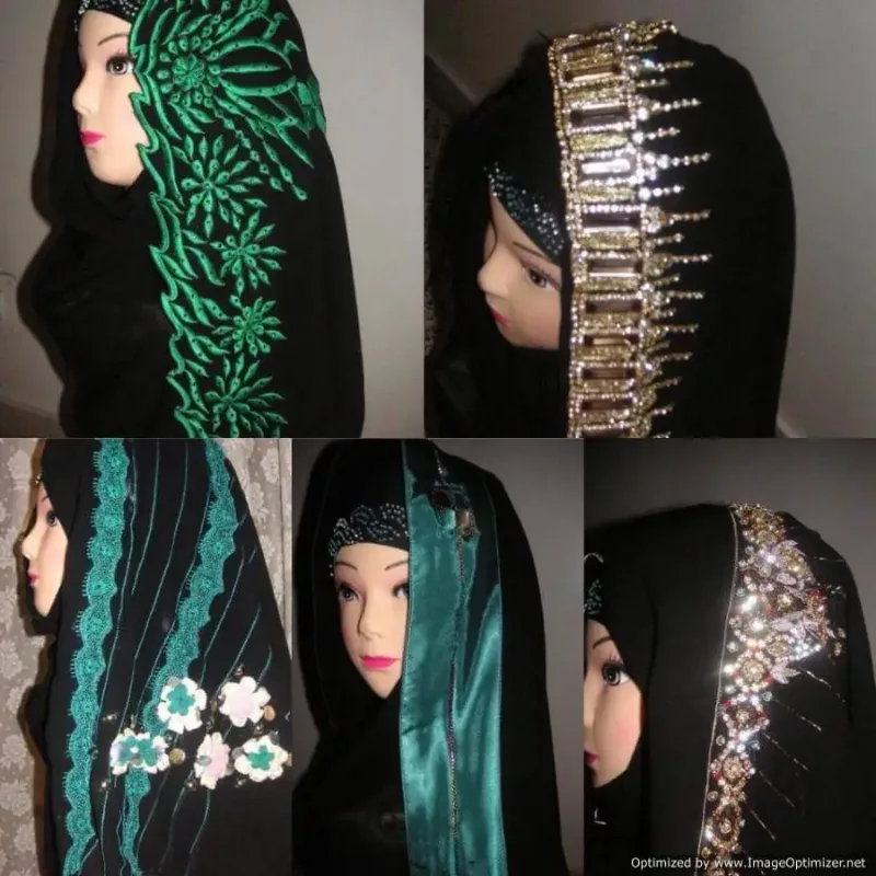 Picture of Purple Hijab Scarf for Women - Elegant Style