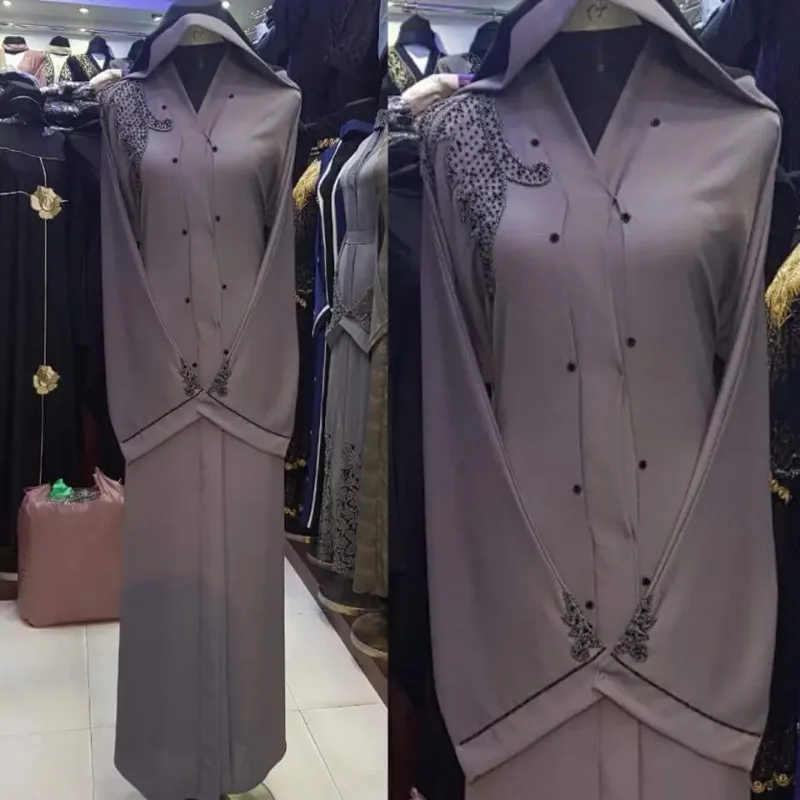 Picture of Radhe Designer White Georgette Kaftan Dress for Women - F2478