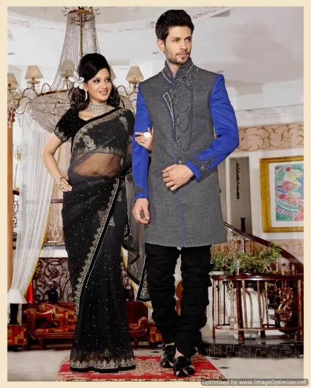 Picture of indian mens designer wear wedding traditional dhoti she