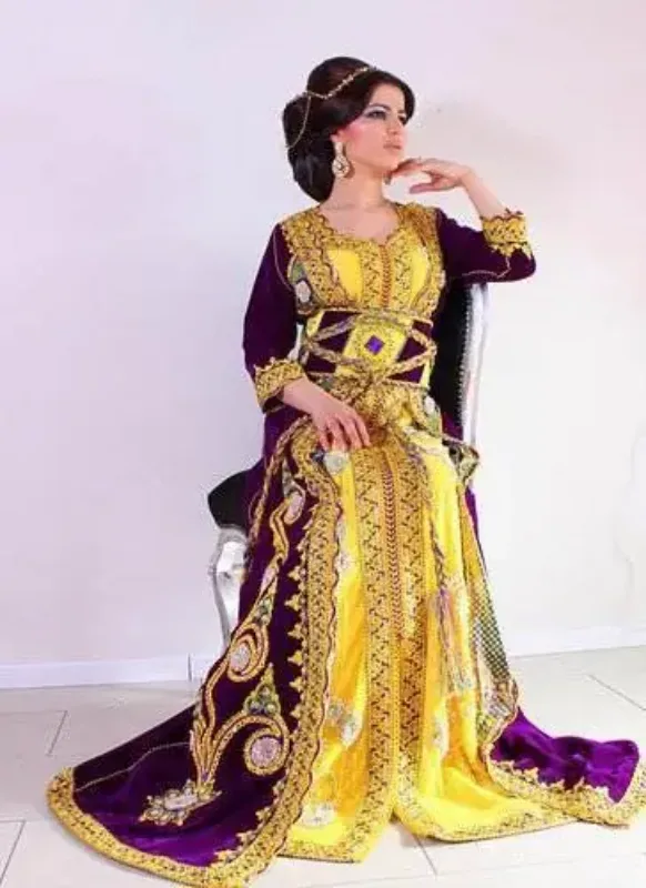 Picture of Radhe Designer Multicolor Georgette Kaftan Dress for Women - F9314