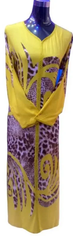 Picture of Radhe Designer Multicolor Georgette Kaftan Dress for Women - F9367