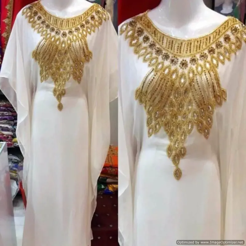Picture of Radhe Designer Multicolor Georgette Kaftan Dress for Women - F2537