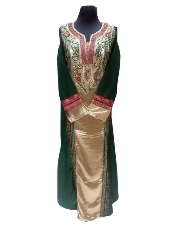 Picture of Radhe Designer Yellow Georgette Kaftan Dress for Women - F9373