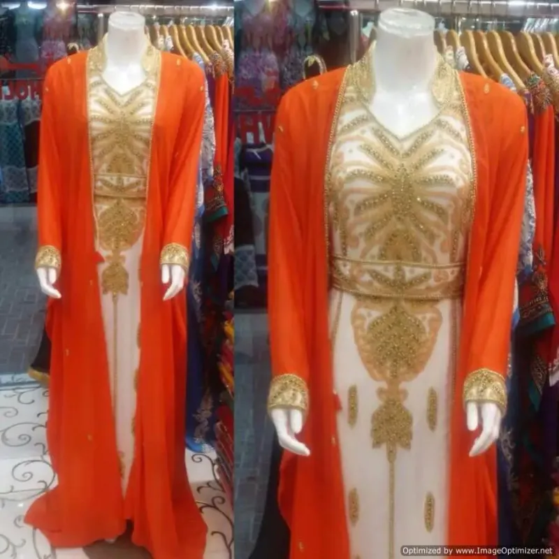 Picture of Radhe Designer Purple Georgette Kaftan Dress for Women - F2551
