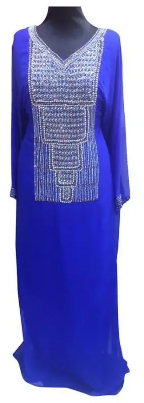 Picture of Radhe Designer Pink Cotton Kaftan Dress for Women - F9394