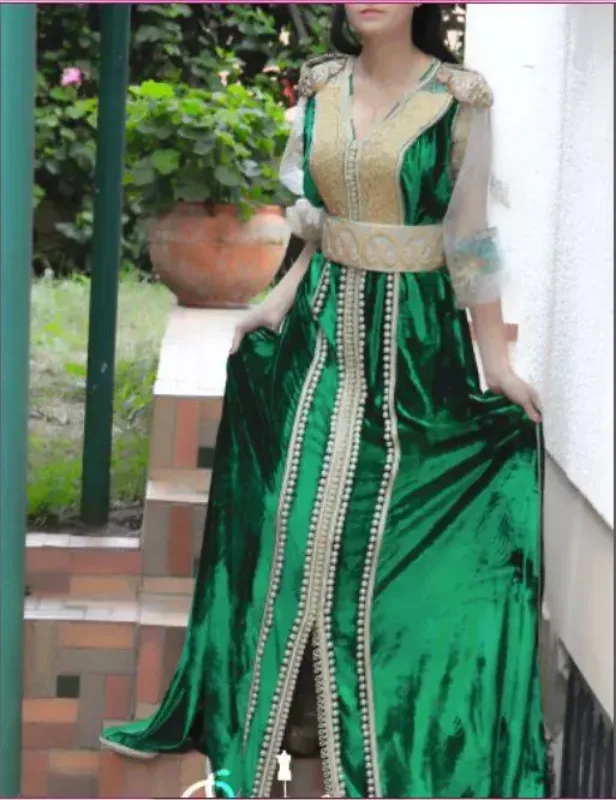 Picture of Radhe Designer Multicolor Georgette Kaftan Dress for Women - F9387