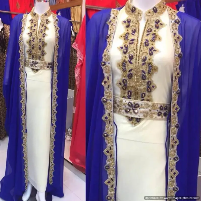 Picture of Radhe Designer Multicolor Georgette Kaftan Dress for Women - F2575
