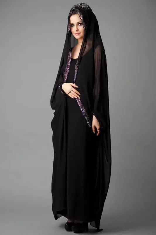 Picture of Radhe Designer Pink Cotton Kaftan Dress for Women - F9445