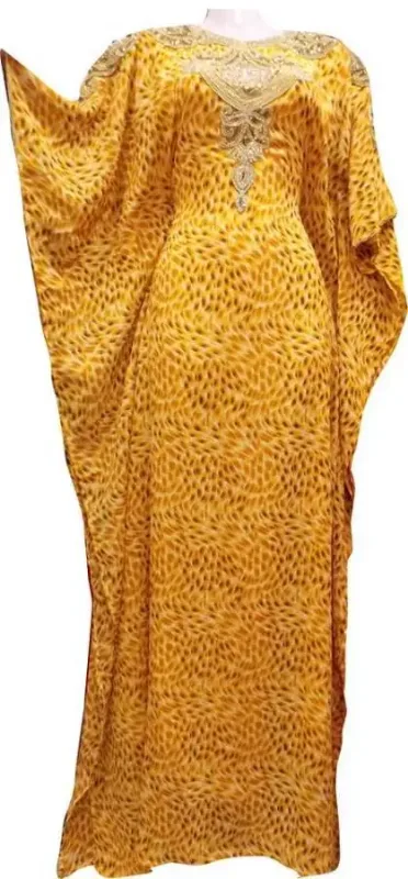 Picture of Radhe Designer Multicolor Georgette Kaftan Dress for Women - F9455