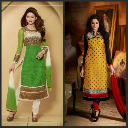 Picture of pakistani designer maria b dress girls shalwar kameez 1