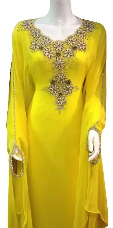 Picture of Radhe Designer Multicolor Georgette Kaftan Dress for Women - F9470