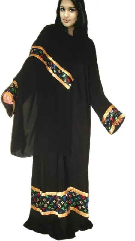 Picture of Radhe Designer Multicolor Georgette Kaftan Dress for Women - F9472