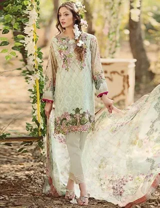 Picture of pakistani designer party wear suit indian ethnic anarka