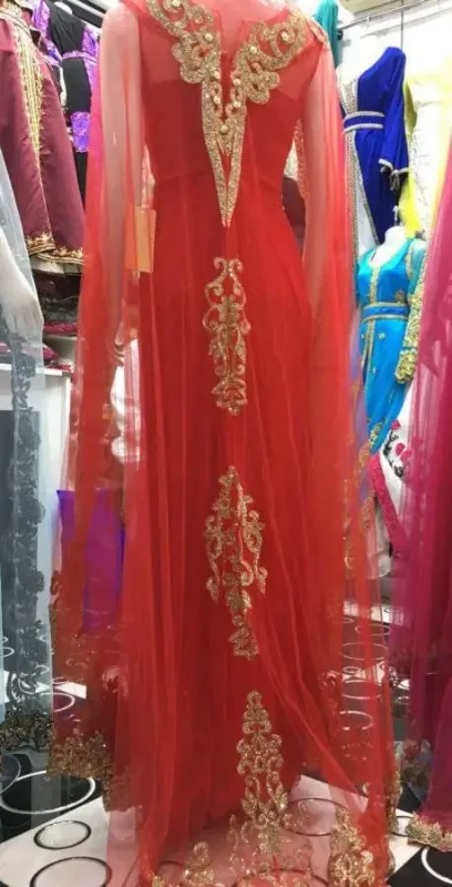 Picture of Radhe Designer Blue Georgette Kaftan Dress for Women - F9677