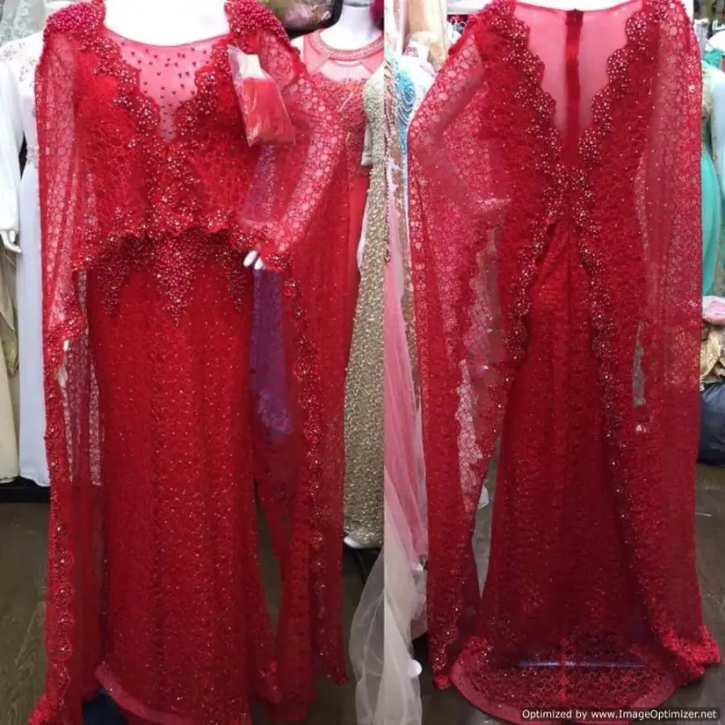 Picture of Radhe Designer Multicolor Georgette Kaftan Dress for Women - F2845