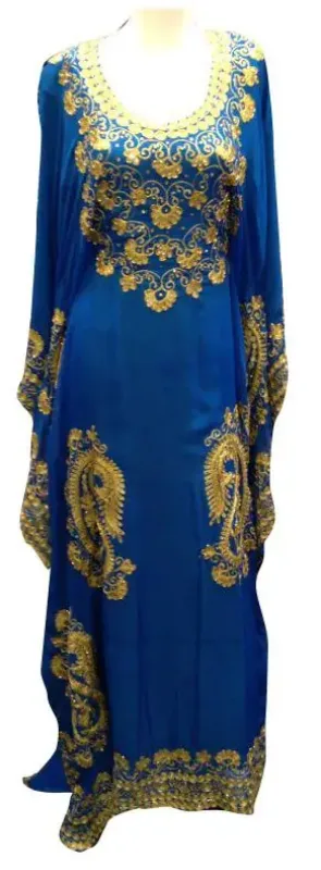 Picture of Radhe Designer Multicolor Georgette Kaftan Dress for Women - F9504