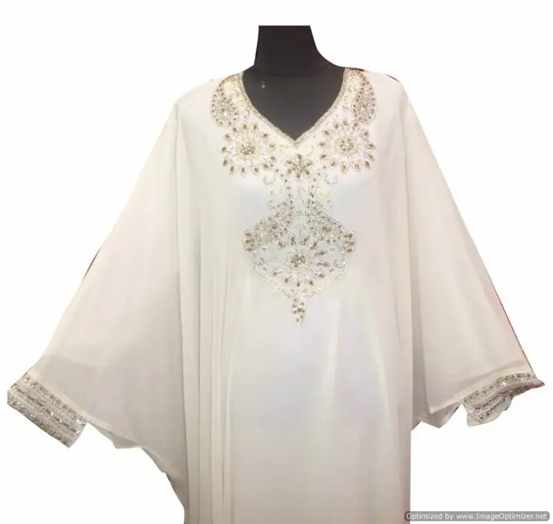 Picture of Radhe Designer Multicolor Georgette Kaftan Dress for Women - F9175