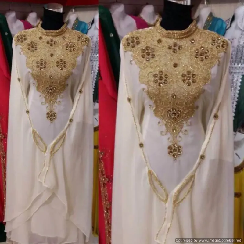 Picture of Radhe Designer Multicolor Georgette Kaftan Dress for Women - F2676