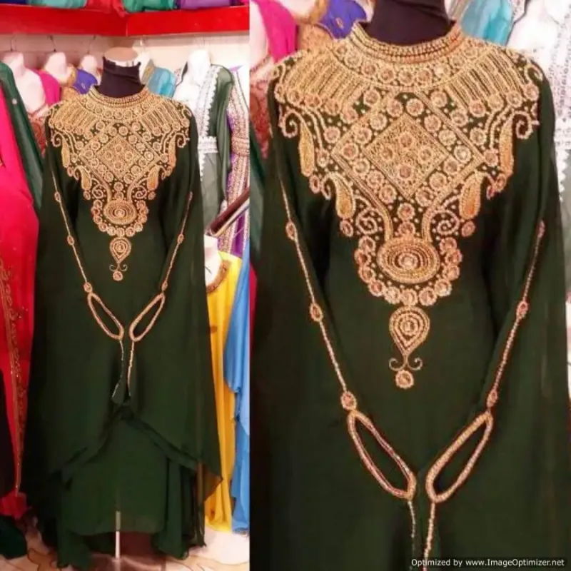 Picture of Radhe Designer Pink Cotton Kaftan Dress for Women - F2684