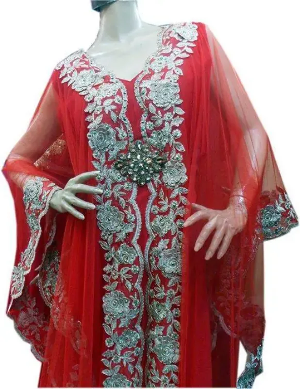 Picture of Radhe Designer Multicolor Georgette Kaftan Dress for Women - F9520