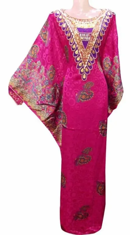 Picture of Radhe Designer Multicolor Georgette Kaftan Dress for Women - F9518