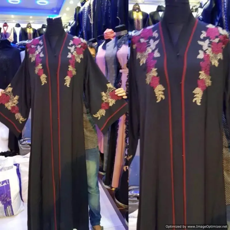Picture of Radhe Designer Multicolor Georgette Kaftan Dress for Women - F2692
