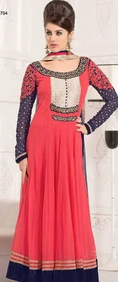Picture of indian dress designer bollywood salwar suit ethnic anar