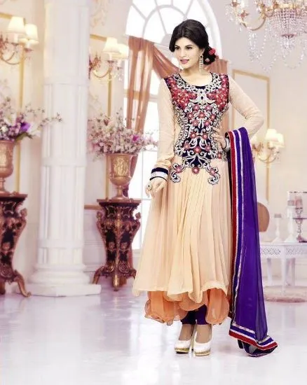 Picture of indian dress designer pakistani shalwar suit ethnic ana