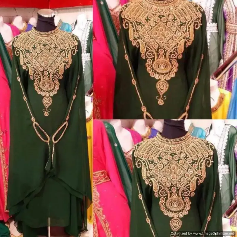 Picture of Radhe Designer Purple Georgette Kaftan Dress for Women - F2687