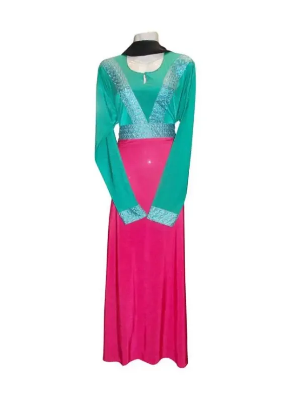 Picture of Radhe Designer Blue Georgette Kaftan Dress for Women - F9541