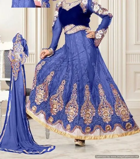 Picture of indian dress suit traditional fashion salwar kameez ana